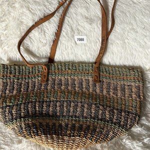Womens Shoulder Bag, Color Multicolor, Made in Philipines